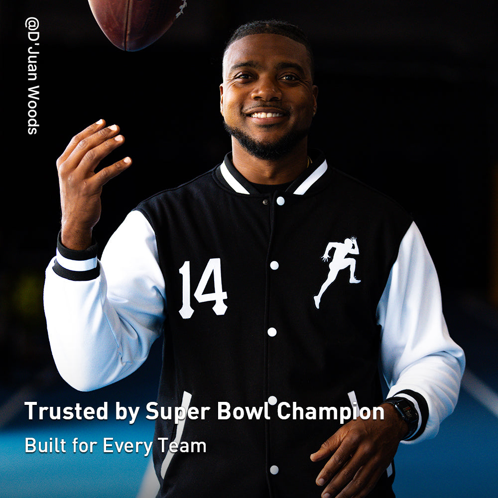 Custom Black White Cotton Blend Letterman Jacket Full-Snap Coats for Adults