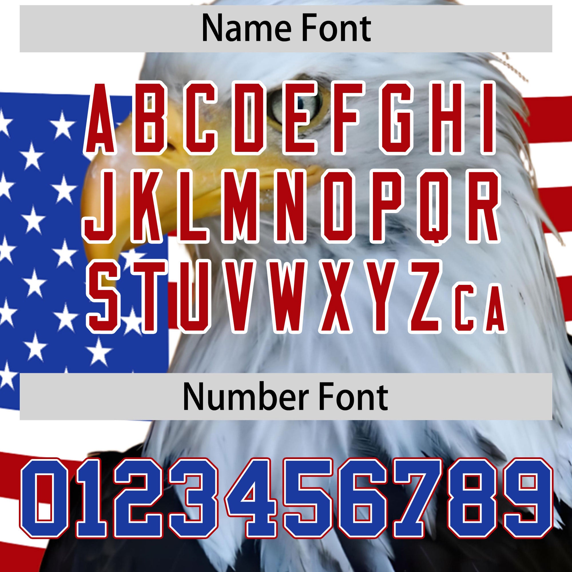 Custom White Royal Blue Red Independence Day Full Zip American Flag Wrinkle-Resistant Jacket| KXKSHOP