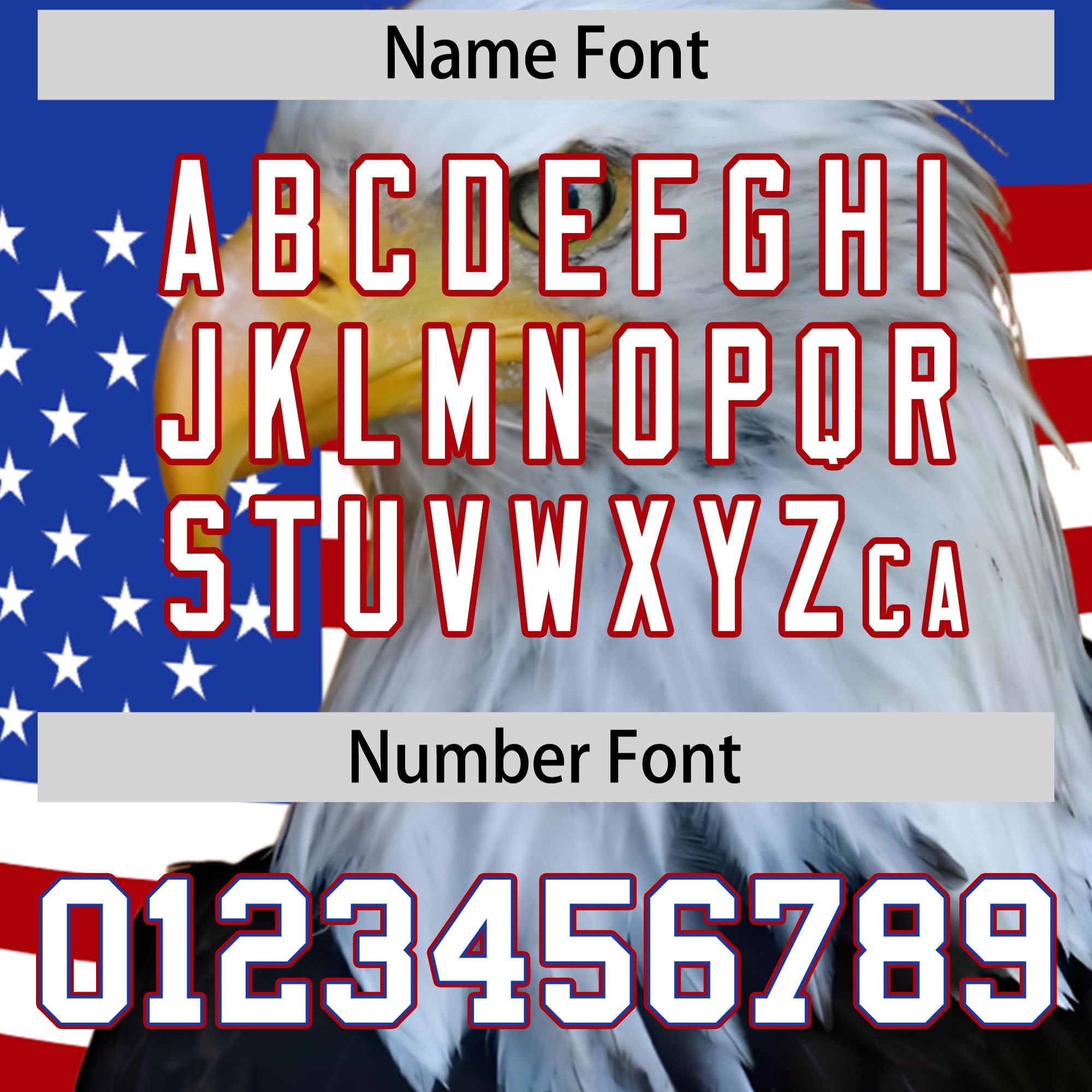 Custom Royal Blue White Red Independence Day Full Zip American Flag Wrinkle-Resistant Jacket| KXKSHOP