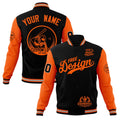 Custom Black Orange Gray Classic Style Full-Snap Breathable Jacket| KXKSHOP