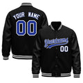Custom Black White Classic Style Leather Sleeves Wrinkle-Resistant Jacket| KXKSHOP