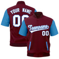 Custom Powder Blue Crimson Full-Snap Classic Style Jacket| KXKSHOP