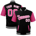 Custom Black White Full-Snap Classic Style Jacket| KXKSHOP