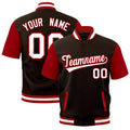 Custom Red White Full-Snap Classic Style Jacket| KXKSHOP