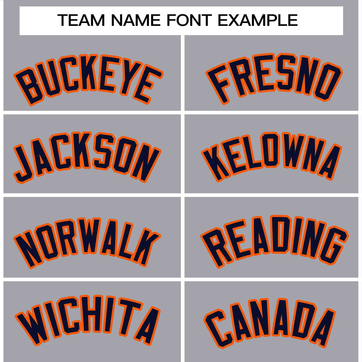 Custom Gray Navy-Orange Varsity  Jacket Classic Style Full-Snap Letterman