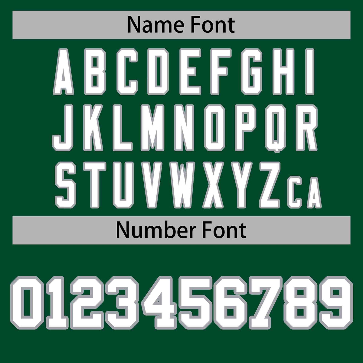 Custom Green White-Gray Varsity  Jacket Classic Style Full-Snap Letterman