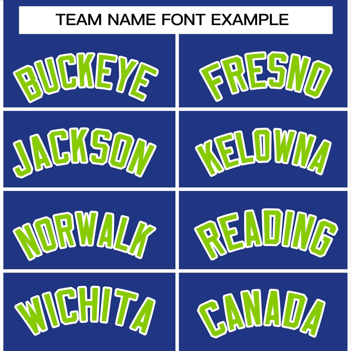 Custom Royal Neon Green-White Varsity  Jacket Classic Style Full-Snap Letterman