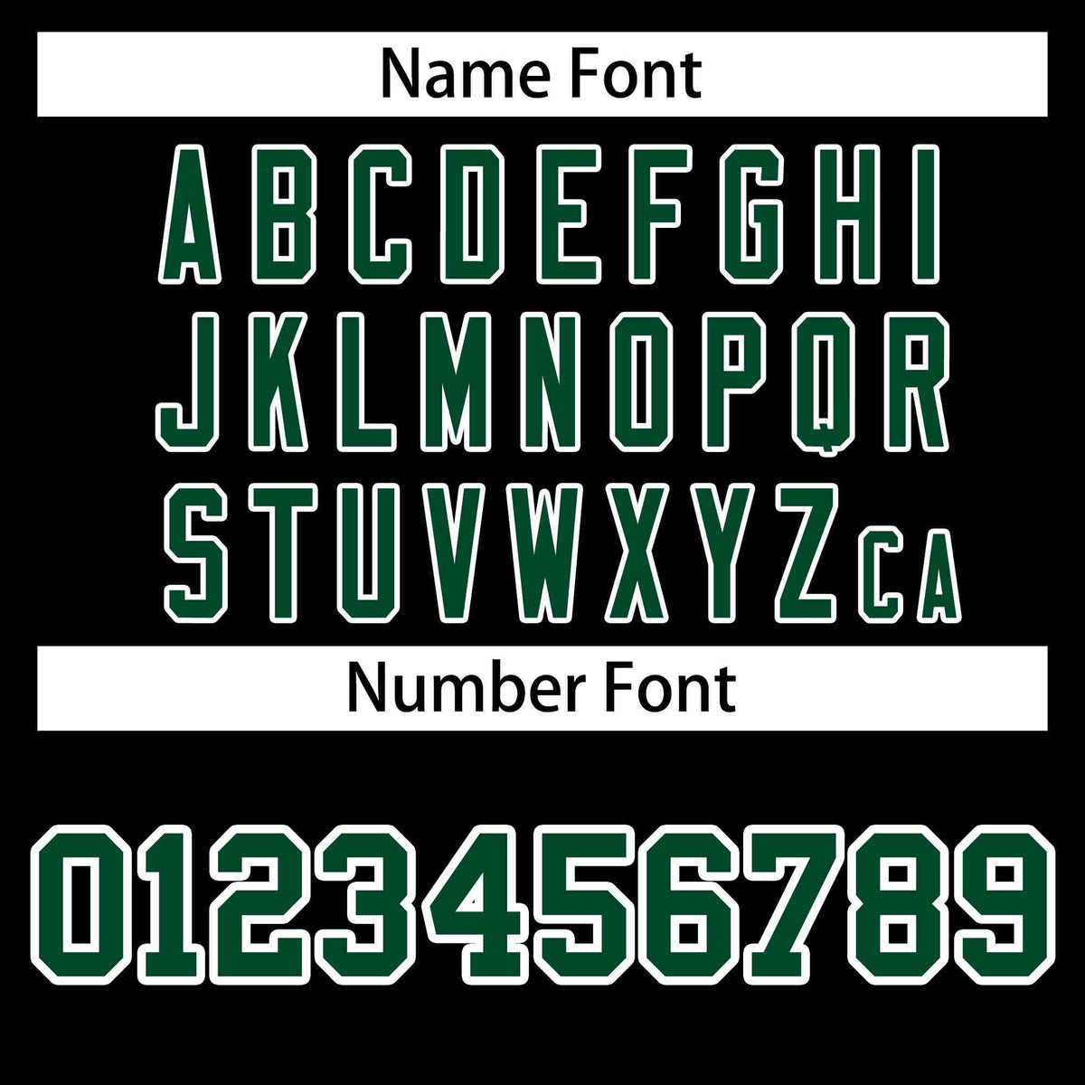 Custom Black Green-White Varsity  Jacket Classic Style Full-Snap Letterman