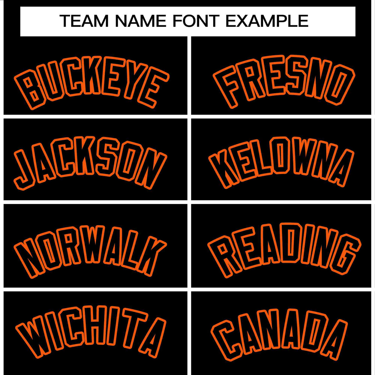 Custom Black Black-Orange Varsity  Jacket Classic Style Full-Snap Letterman