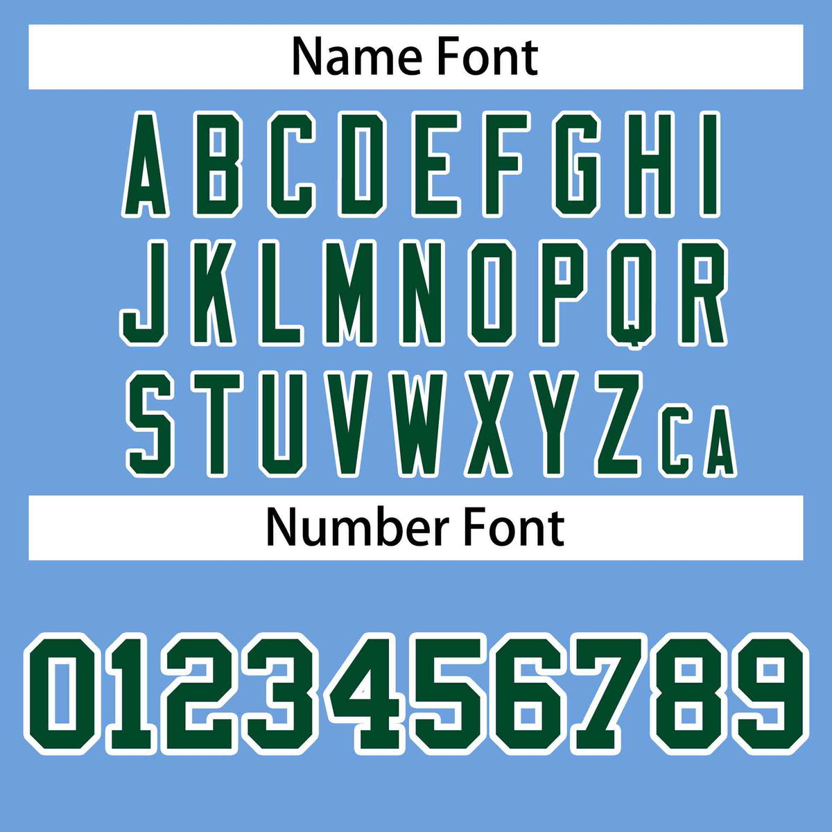 Custom Powder Blue Green-White Varsity  Jacket Classic Style Full-Snap Letterman